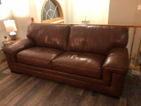 Stampede Leather Living Room Set