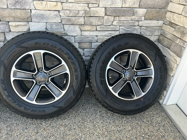 Jeep Wrangler GoodYear Tires & Rims x 5 tir in Tires & Rims in Calgary - Image 4