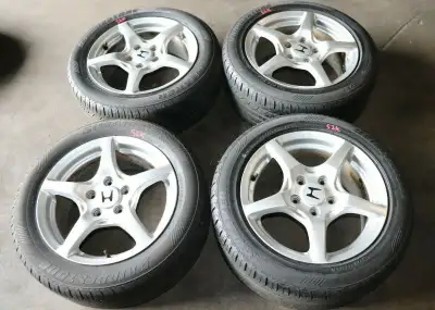 Honda S2000 AP1 5x114.3 16x6.5 16x7.5 et65 - STOCK PHOTO SHOWN - the rims are currently plastidipped...