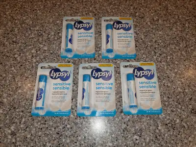 Bundle of 5 Lypsyl Lip Balm Sensitive 4.2 g (sealed new), View more