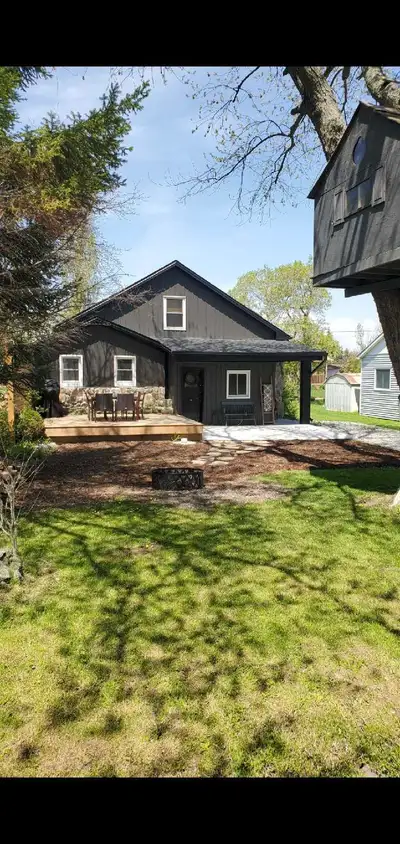 2 bedroom (entire upstairs is one big bedroom), master bedroom is on main floor with bathroom attach...