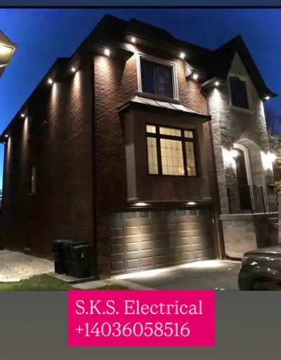 Electrician/Camera installation/holiday lights, View more
