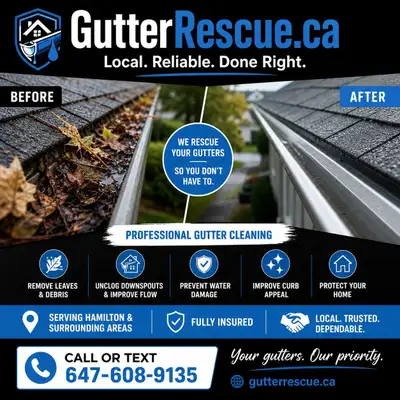 Gutter Cleaning, Repairs & Installation | Fast & Reliable, View more