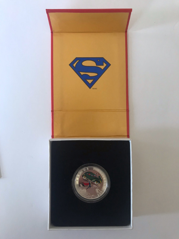 Superman 2014 $10 Fine Silver Coin Comic Cover Action Comics #1 in Arts & Collectibles in Bedford