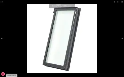 I have 4 brand new Velux skylights and flashing kits for sale that have never been removed from thei...