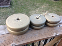Lot York Barbell 5 & 10 LB Weights For Gym Exercise 
