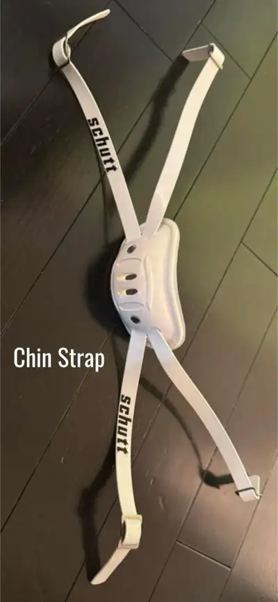 SCHUTT chin strap
Maybe used once if it all, View more