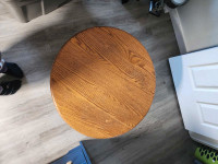 Oak wood table