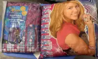Hannah Montana Matching Blanket & Pillow Set