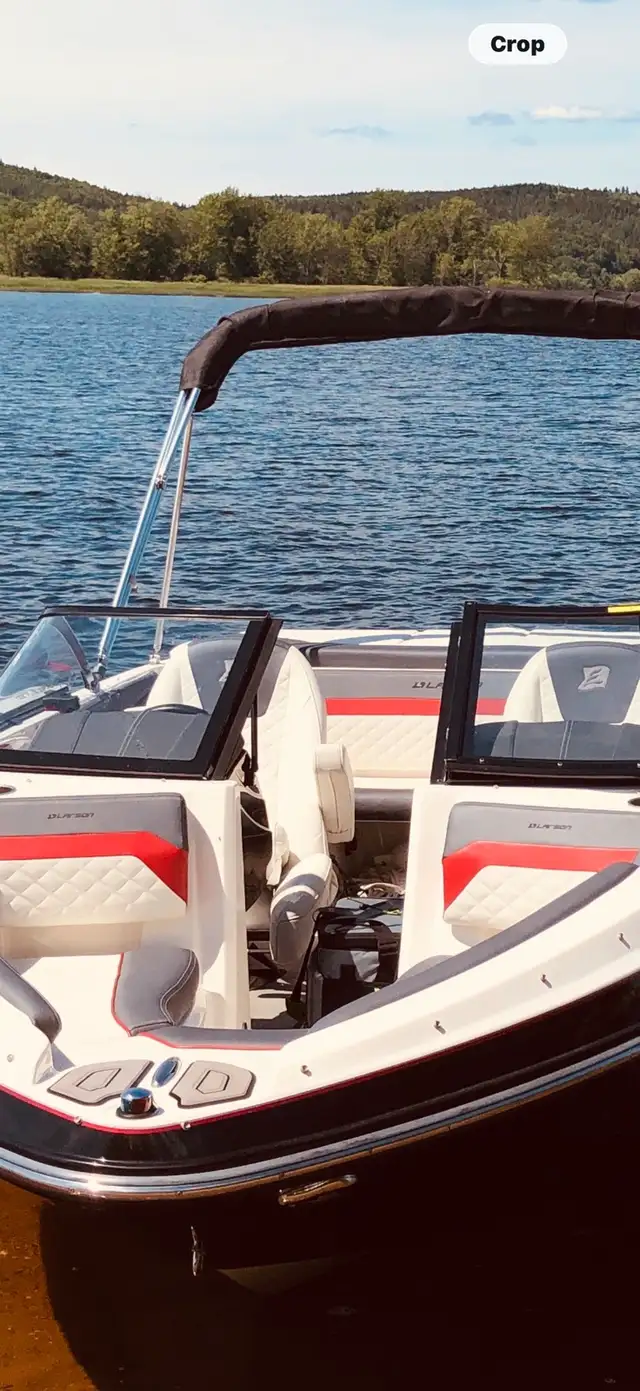 21 ft Larsen LSR 2000 speed boat in Powerboats & Motorboats in Saint John - Image 11