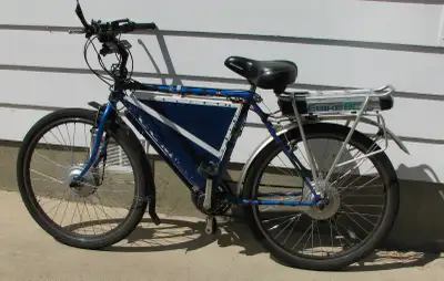 Optional dual motor ebike, View more