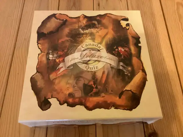 Canada Quiz board game deluxe edition $10