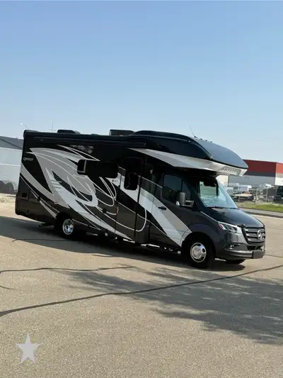 Selling our 2022 Entegra Qwest, a beautiful 24’ Class C motorhome built on the Mercedes-Benz Sprinte...