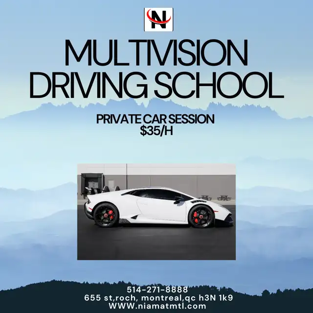 CAR DRIVING COURSES PRIVATE WITH QUALIFIED SAAQ INSTRUCTOR63804732999939123
