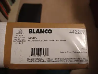 Blanco Atura Kitchen Faucet Brand New in Box