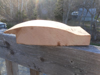 Pine Log "D" Siding