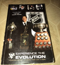 Pittsburgh Penguins 07-08 NHL Team Media Guide Sidney Crosby