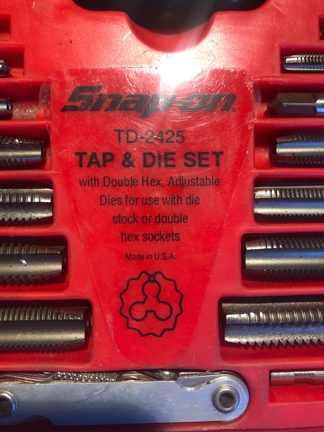 Snap On Tap and Dies Set in Other in Calgary - Image 2