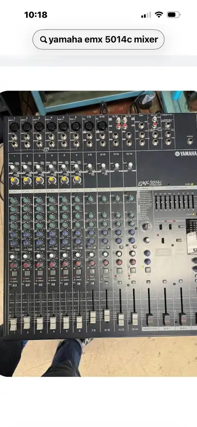 YAMAHA EMX 5014c PA MIXER/stand $380, View more
