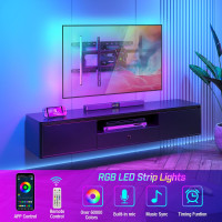 #ROVARD  TV Wall Mount with LED Lights