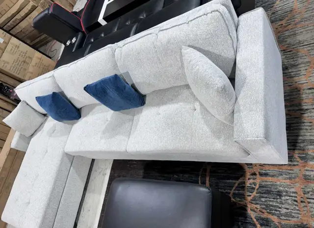 Modern L-Shaped Sectional Sofa – Comfortable & Stylish in Couches & Futons in London - Image 5