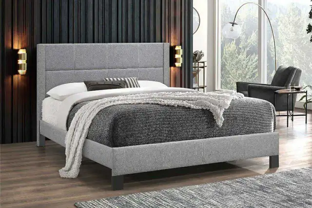 Queen Bed Frame And Mattress For Sale  in Beds & Mattresses in Vancouver - Image 2