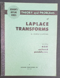 Like-New Schaum's Theory & Problems of Laplace Transforms