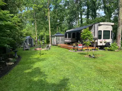 Reduced 2020 keystone retreat double loft trailer.Situated on one of the largest and nicest lots in...