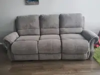 Reclining sofa CA$350 OBO