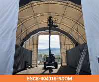 40' x 40' Container Outer Mount shelter