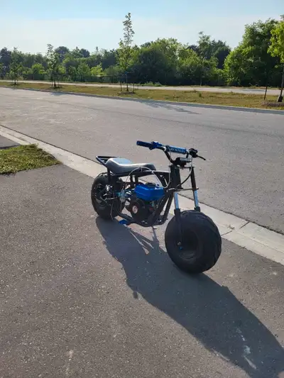 Selling my GOVERNED 212 minibike, below is a list of everything done to it:⬇️ -Light Bar -Mikuni VM2...