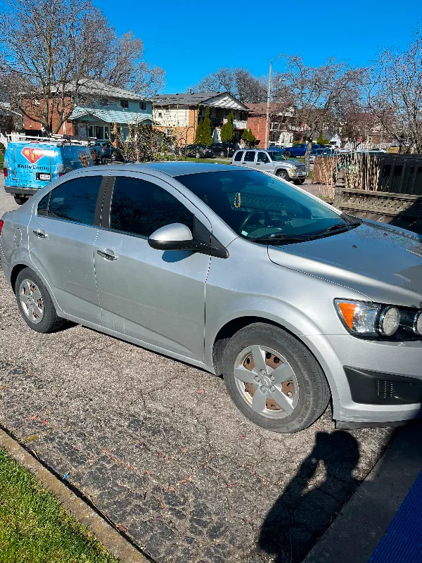 2012 Chevy Sonic for sale as is