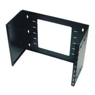19" INCH 8U EXTENDABLE WALL MOUNT SERVER RACK BRACKET...NEW....., View more
