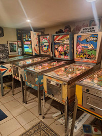 Pinball machines 