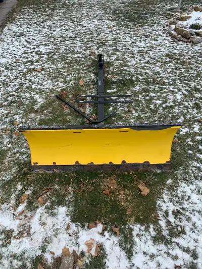 Universal atv snow plow - not much use & has been stored in garage. Asking $150.00 or make me a reas...