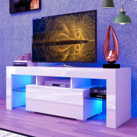 New LED TV Stand Entertainment centre console table