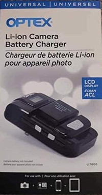 Optex LI7000 Universal Camera Battery Charger