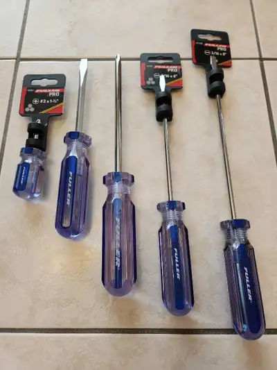 Fuller Pro Screwdrivers=5 Piece set, View more