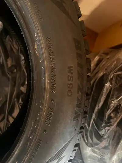 only used for 2 winter seasons (prefer the feel of my old michelin's so bought new michelins instead...