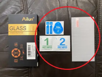 NEW iPhone 8/7/6S/6 Tempered Glass 9H Screen Protector (no box), View more