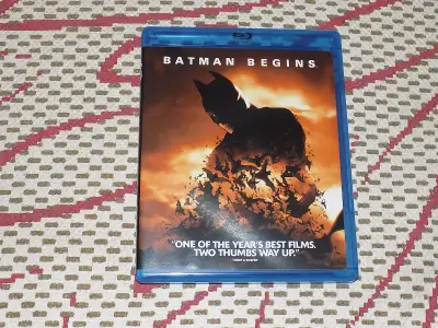 BATMAN BEGINS, BLU-RAY, EXCELLENT CONDITION, View more