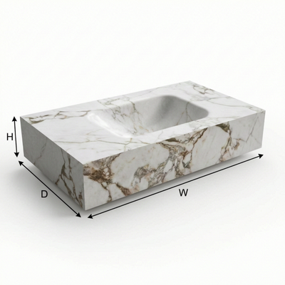 ✨ Seamless Thermoformed Sintered Stone Vanity Tops & Sinks, View more