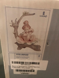 Lladro Figurine Born in Springtime