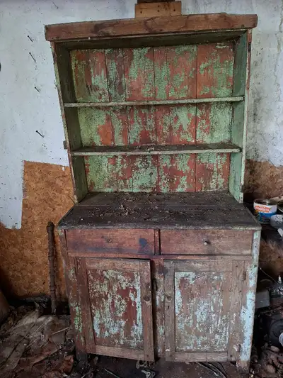 antique cabinet, View more