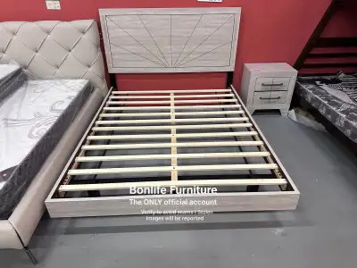 queen bed frame platform bed frame , View more