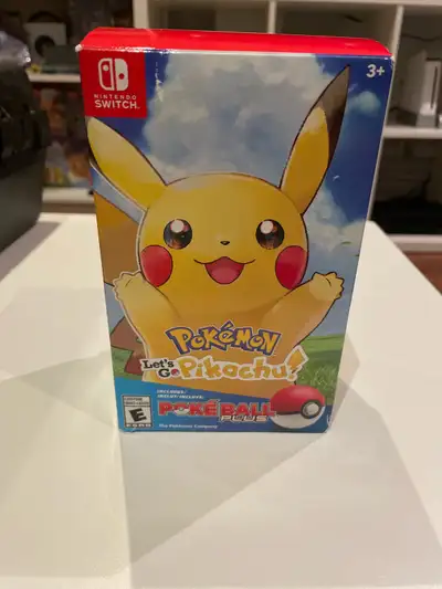 Pokemon Lets go Pikachu (CIB) (TRADE), View more