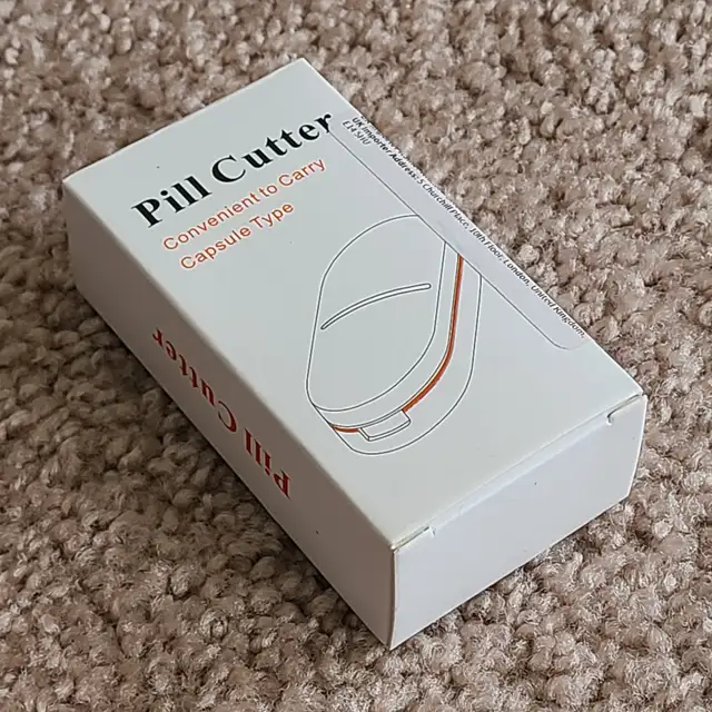 2-in-1 Portable Pill Splitter with Mini Compartment | Health & Special ...