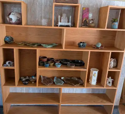 custom made shelving unit, View more