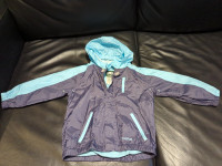 Roots 2T spring jacket - teal and dark blue