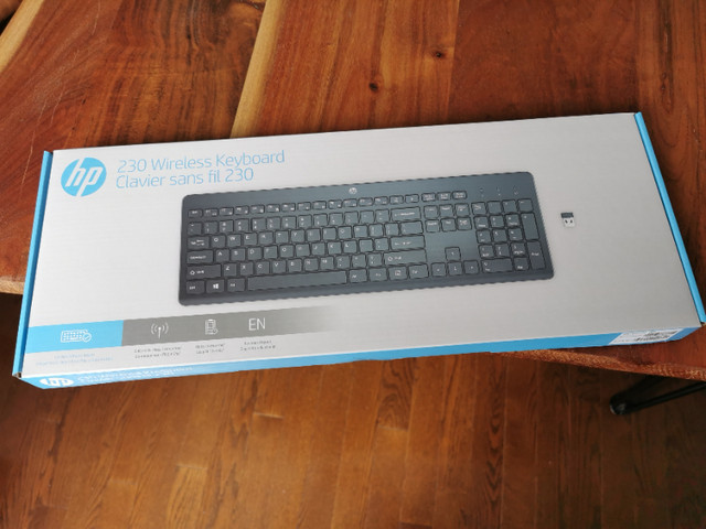BRAND NEW HP Wireless Keyboard for Windows & Mac OS, Laptop, PC in Mice, Keyboards & Webcams in Ottawa